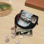 Love Xmas Santa Claus Print Coin Purse