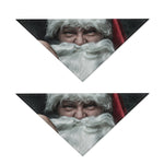 Love Xmas Santa Claus Print Dog Bandana