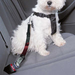 Love Xmas Santa Claus Print Dog Seat Belt