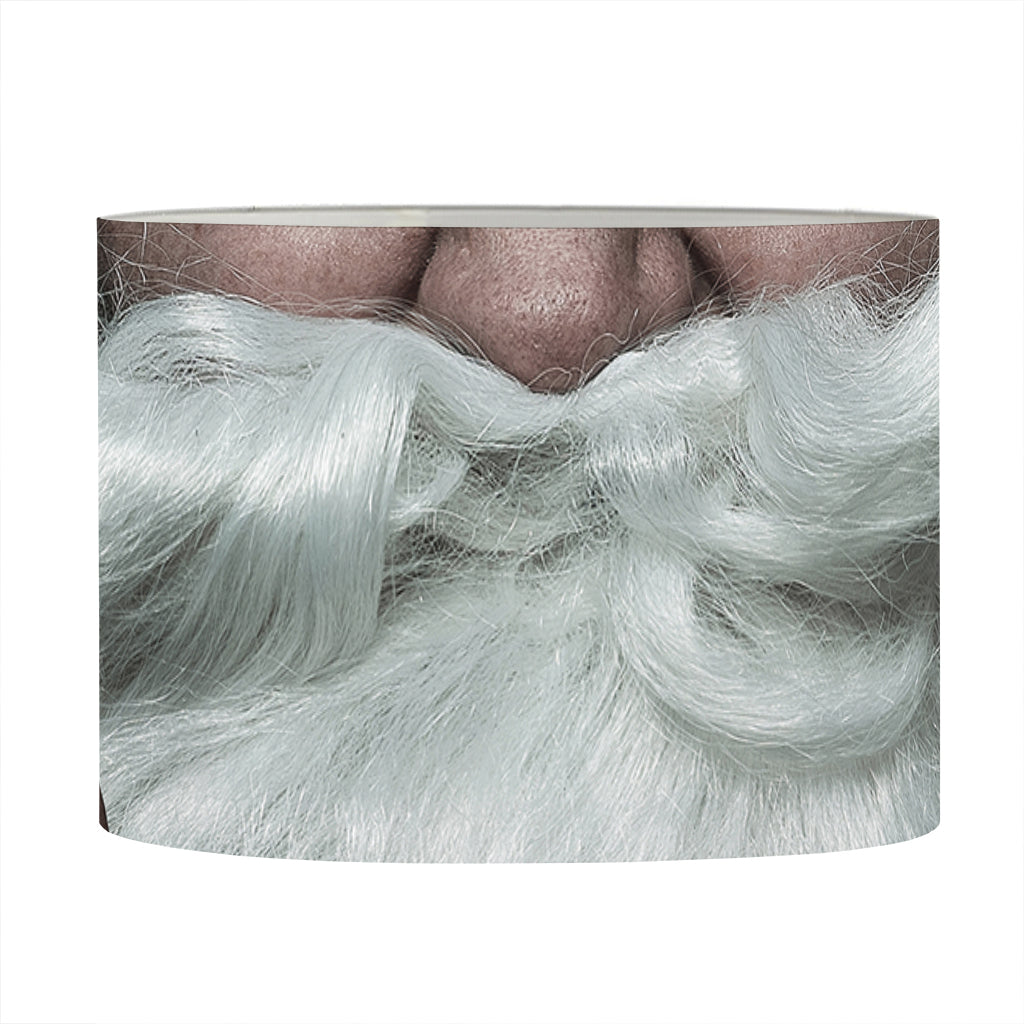 Love Xmas Santa Claus Print Drum Lamp Shade