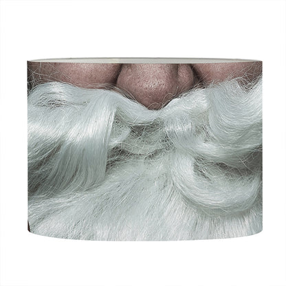 Love Xmas Santa Claus Print Drum Lamp Shade