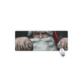 Love Xmas Santa Claus Print Extended Mouse Pad