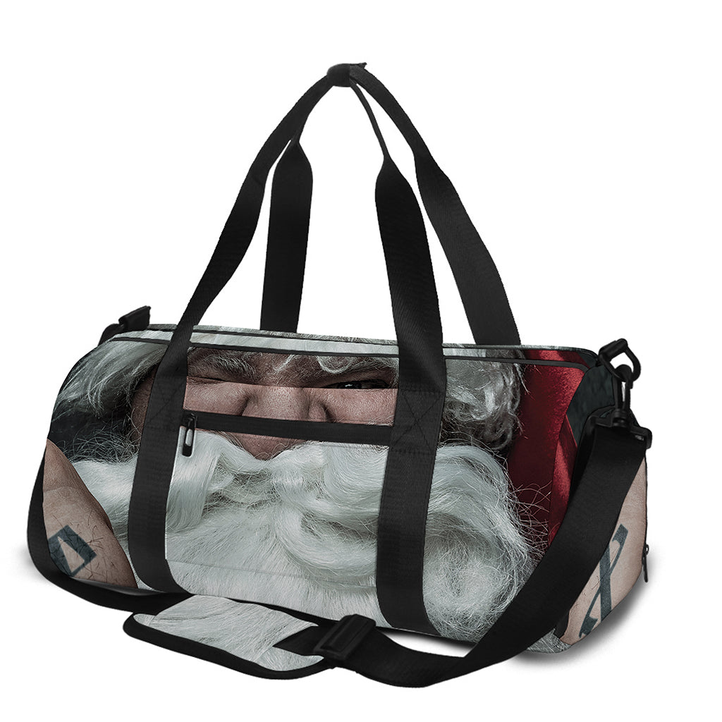 Love Xmas Santa Claus Print Gym Bag