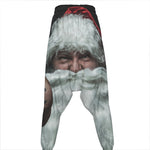 Love Xmas Santa Claus Print Hammer Pants
