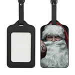 Love Xmas Santa Claus Print Luggage Tag