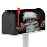 Love Xmas Santa Claus Print Mailbox Cover