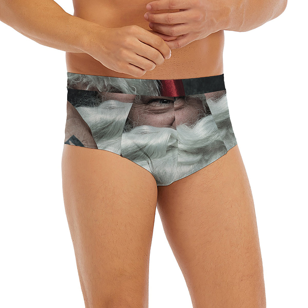 Love Xmas Santa Claus Print Men's Briefs