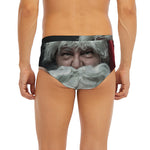 Love Xmas Santa Claus Print Men's Briefs