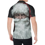 Love Xmas Santa Claus Print Men's Shirt