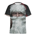 Love Xmas Santa Claus Print Men's Athletic T-Shirt