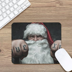 Love Xmas Santa Claus Print Mouse Pad