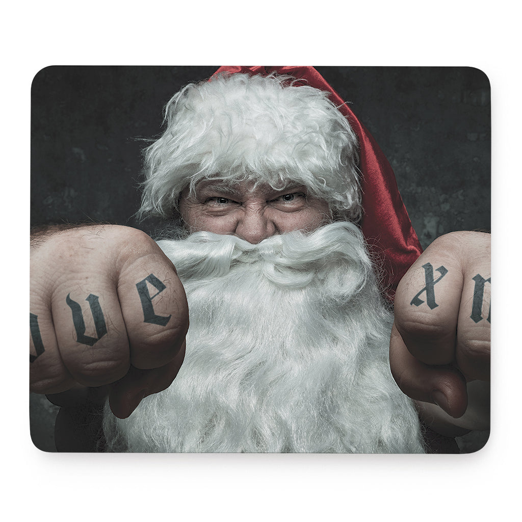 Love Xmas Santa Claus Print Mouse Pad