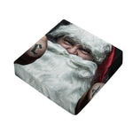 Love Xmas Santa Claus Print Outdoor Seat Cushion Cover