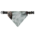 Love Xmas Santa Claus Print Over The Collar Dog Bandana