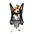 Love Xmas Santa Claus Print Pet Carrier Backpack