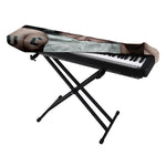 Love Xmas Santa Claus Print Piano Keyboard Cover