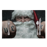 Love Xmas Santa Claus Print Placemat