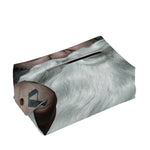 Love Xmas Santa Claus Print Rectangle Tissue Box Cover
