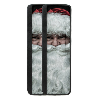 Love Xmas Santa Claus Print Refrigerator Handle Covers