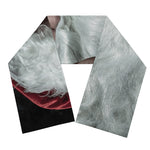 Love Xmas Santa Claus Print Scarf