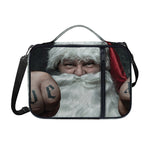 Love Xmas Santa Claus Print Shoulder Strap Bible Bag
