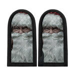 Love Xmas Santa Claus Print Skillet Handle Cover