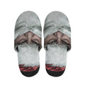 Love Xmas Santa Claus Print Slippers