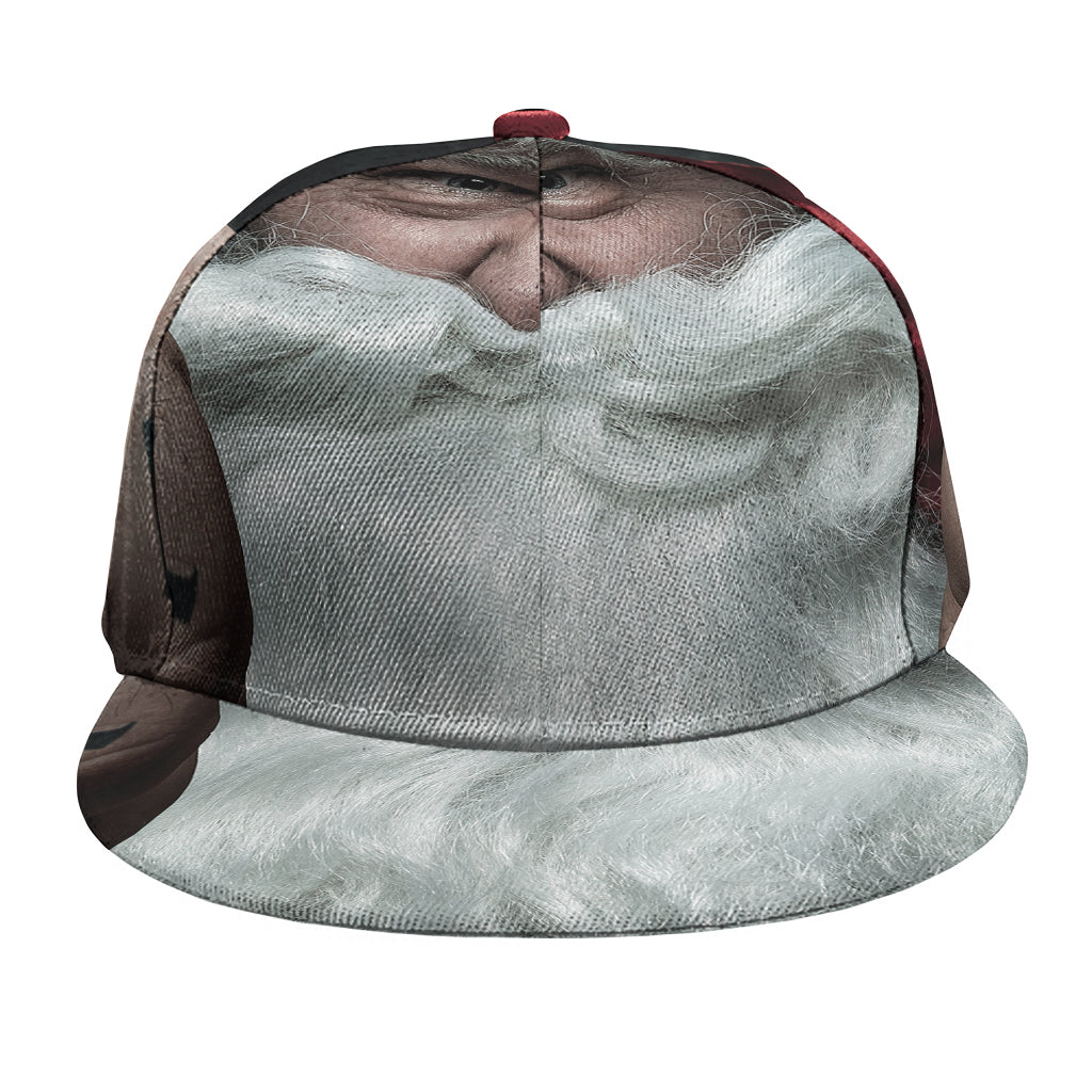 Love Xmas Santa Claus Print Snapback Cap
