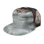 Love Xmas Santa Claus Print Snapback Cap