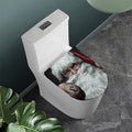 Love Xmas Santa Claus Print Toilet Lid Cover
