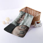 Love Xmas Santa Claus Print Towel