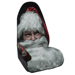 Love Xmas Santa Claus Print Waterproof Car Seat Cover
