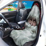 Love Xmas Santa Claus Print Waterproof Car Seat Cover