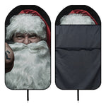 Love Xmas Santa Claus Print Waterproof Car Seat Cover