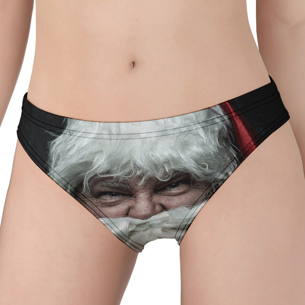 Love Xmas Santa Claus Print Women's Panties