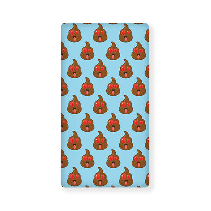 Lovely Poop Pattern Print Baby Crib Sheet