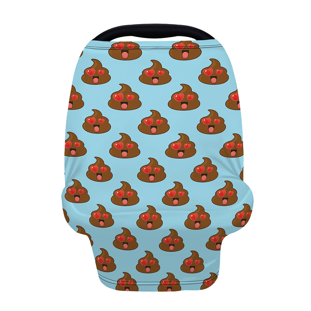 Lovely Poop Pattern Print Baby Seat Cover