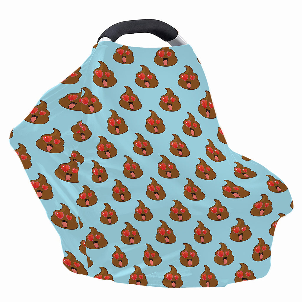 Lovely Poop Pattern Print Baby Seat Cover