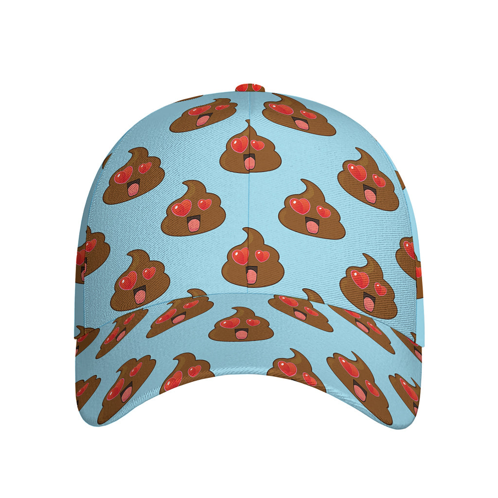 Lovely Poop Pattern Print Baseball Cap