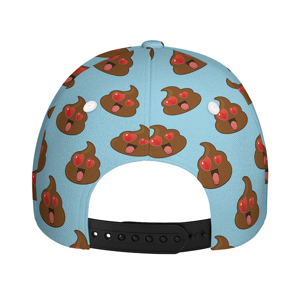 Lovely Poop Pattern Print Baseball Cap
