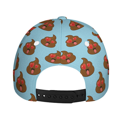 Lovely Poop Pattern Print Baseball Cap