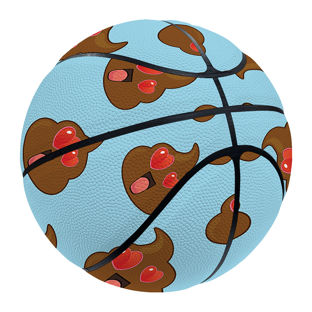 Lovely Poop Pattern Print Basketball
