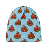 Lovely Poop Pattern Print Beanie