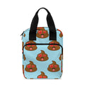 Lovely Poop Pattern Print Bible Tote Bag