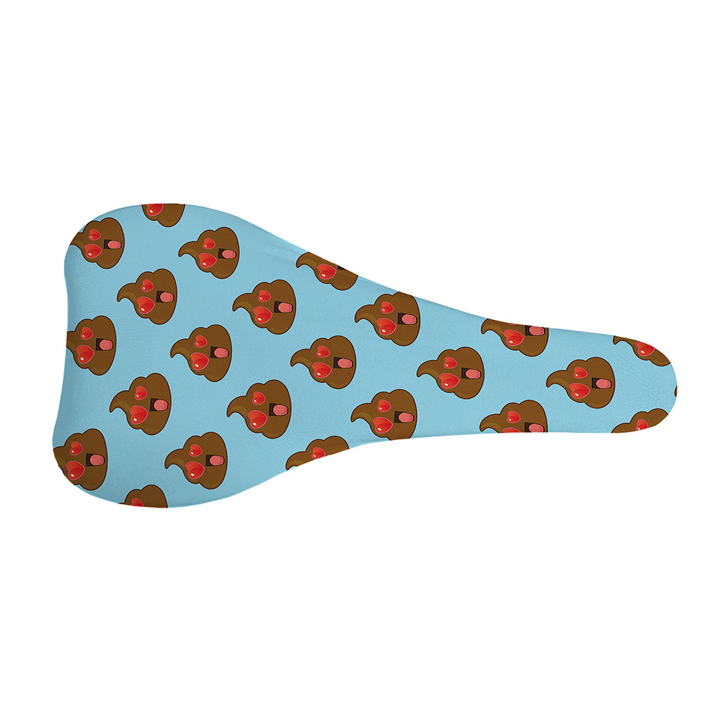 Lovely Poop Pattern Print Bicycle Seat Cover