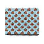 Lovely Poop Pattern Print Bifold Wallet