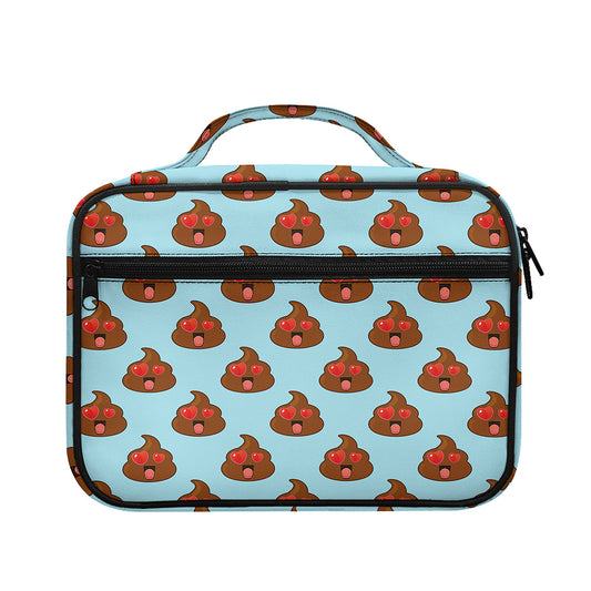 Lovely Poop Pattern Print Briefcase Bible Bag