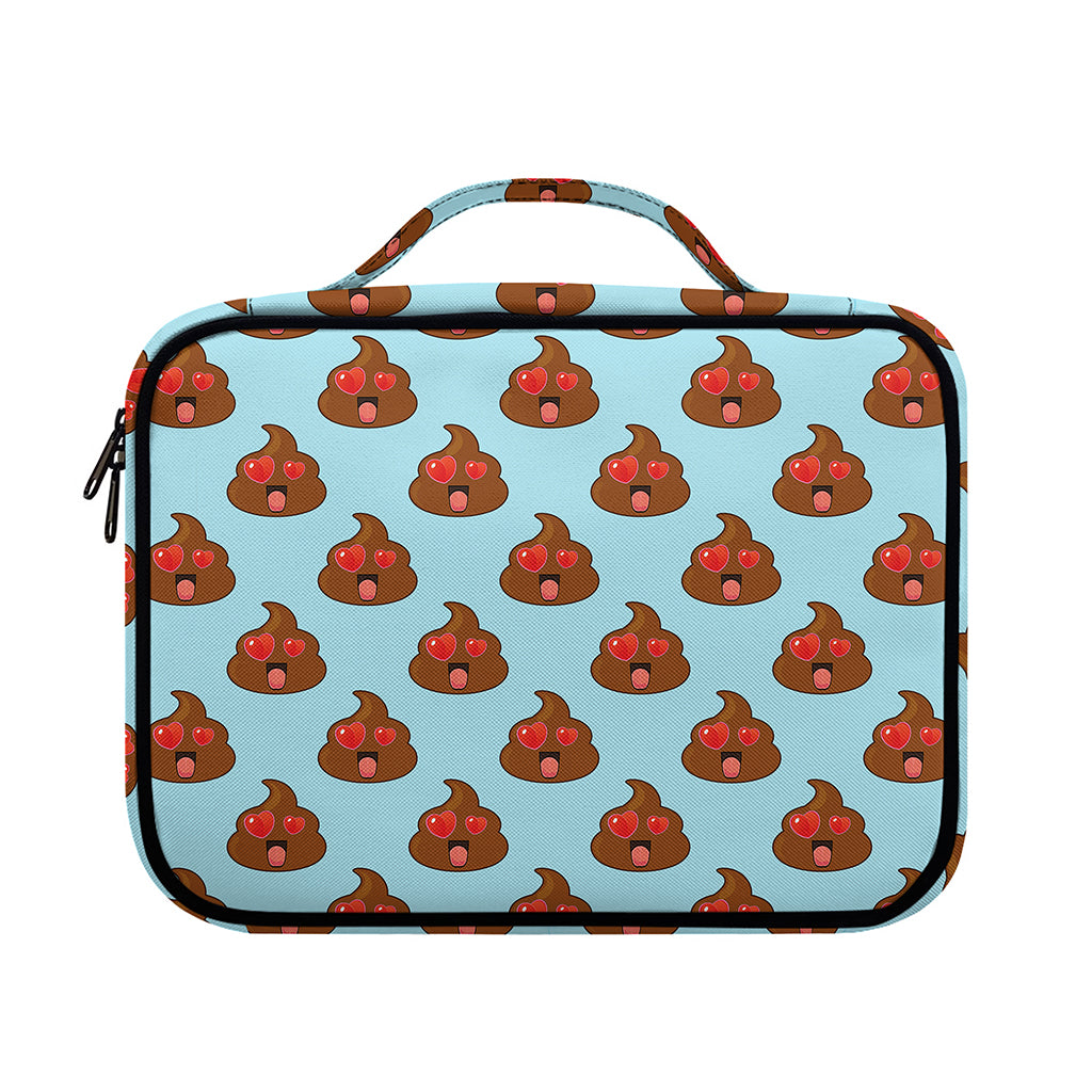 Lovely Poop Pattern Print Briefcase Bible Bag
