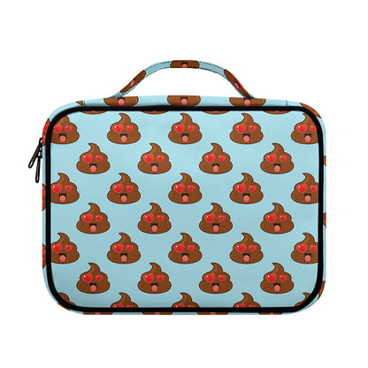 Lovely Poop Pattern Print Briefcase Bible Bag