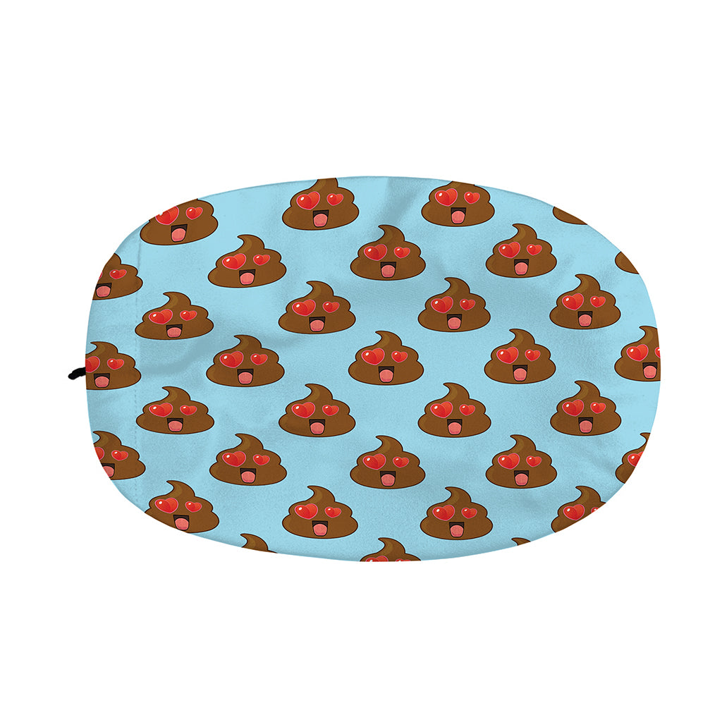 Lovely Poop Pattern Print Car Side Mirror Covers